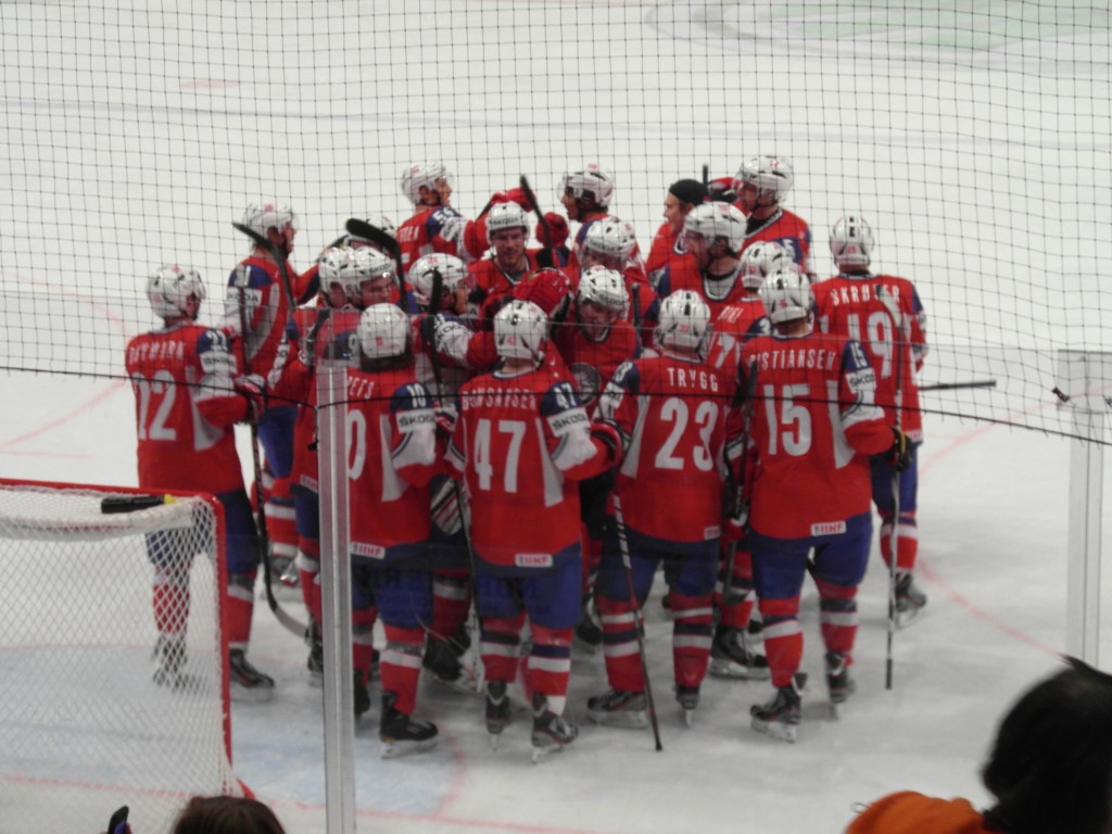 Team Norway Hockey, Victory over Latvia during World Championships 2012